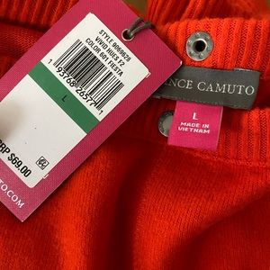 Vince Camuto Snap Trim Dolman Sleeve Sweater